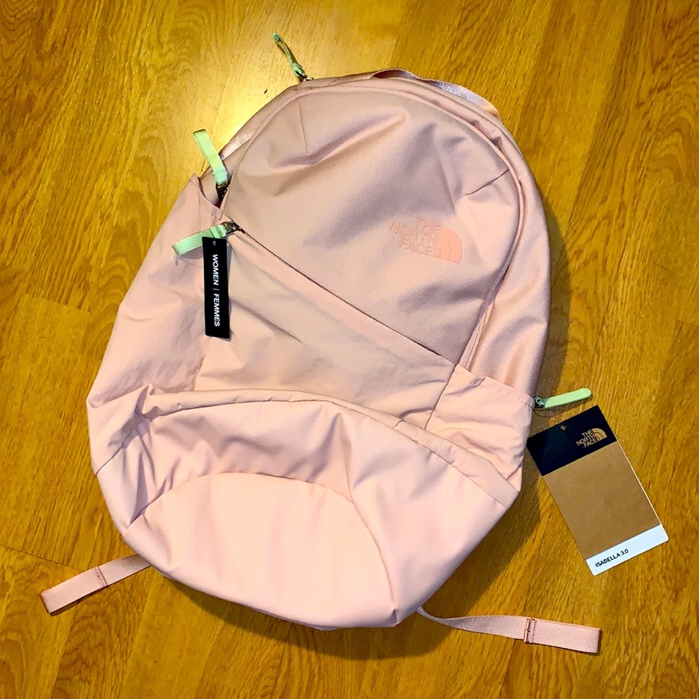 NWT The North Face Women’s Isabella 3.0 Backpack, Pink